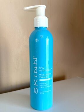 SKINN NON-NEGOTIABLES OLIVE + ENZYME FACIAL CLEANSER PM 8 OZ NEW